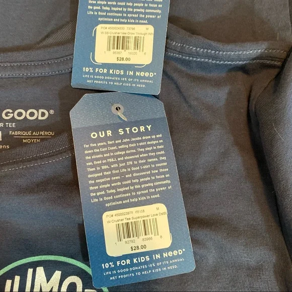 Life is Good Bundle (2) Short Sleeve Tee Shirts M - Picture 7 of 9